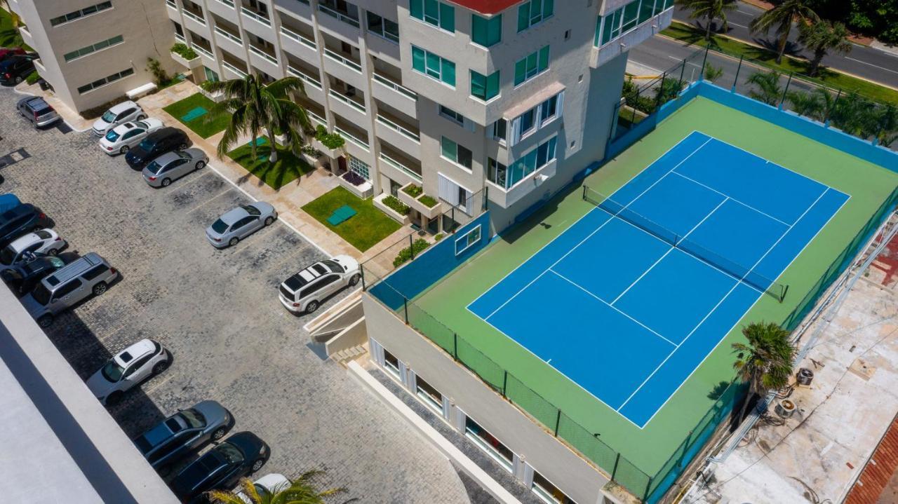 Apartment On The Beach With Terrace Ocean View, Brisas Cancun 01 By Beach & Ocean Apartments Exterior foto