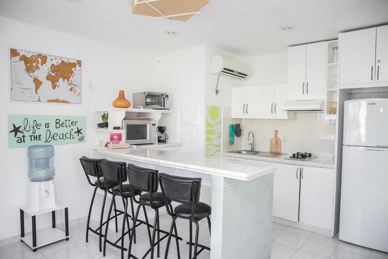 Apartment On The Beach With Terrace Ocean View, Brisas Cancun 01 By Beach & Ocean Apartments Exterior foto
