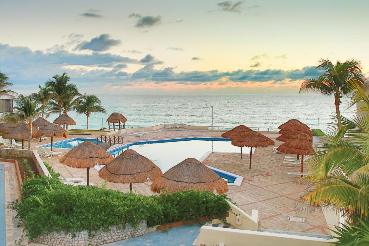 Apartment On The Beach With Terrace Ocean View, Brisas Cancun 01 By Beach & Ocean Apartments Exterior foto